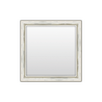 Mirror Space Dover White Distressed Shabby Mirror 193W