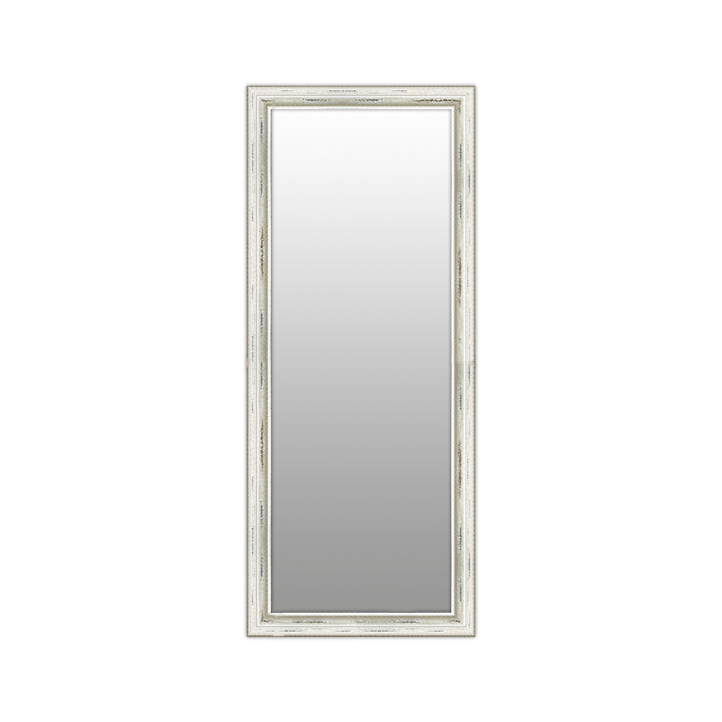 Mirror Space Dover White Distressed Shabby Mirror 193W