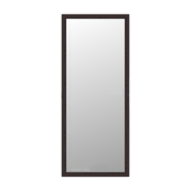 Elma Wood Mirror Mocha Brown