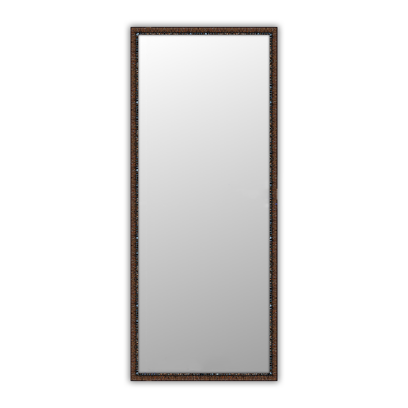 Kamden Wood Mirror Dark Walnut