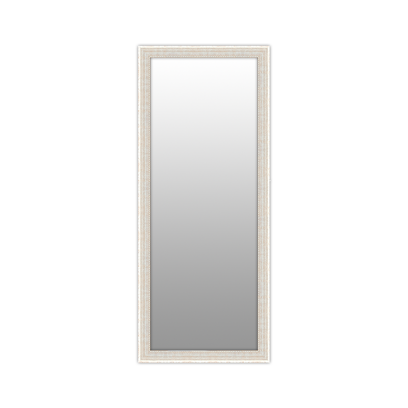 Bondi White Shabby Chic Wood Mirror