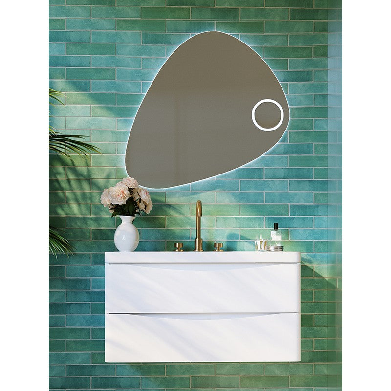 Belbagno Triangolo LED Bathroom Mirror SPC-800-TRIANGOLO-LED