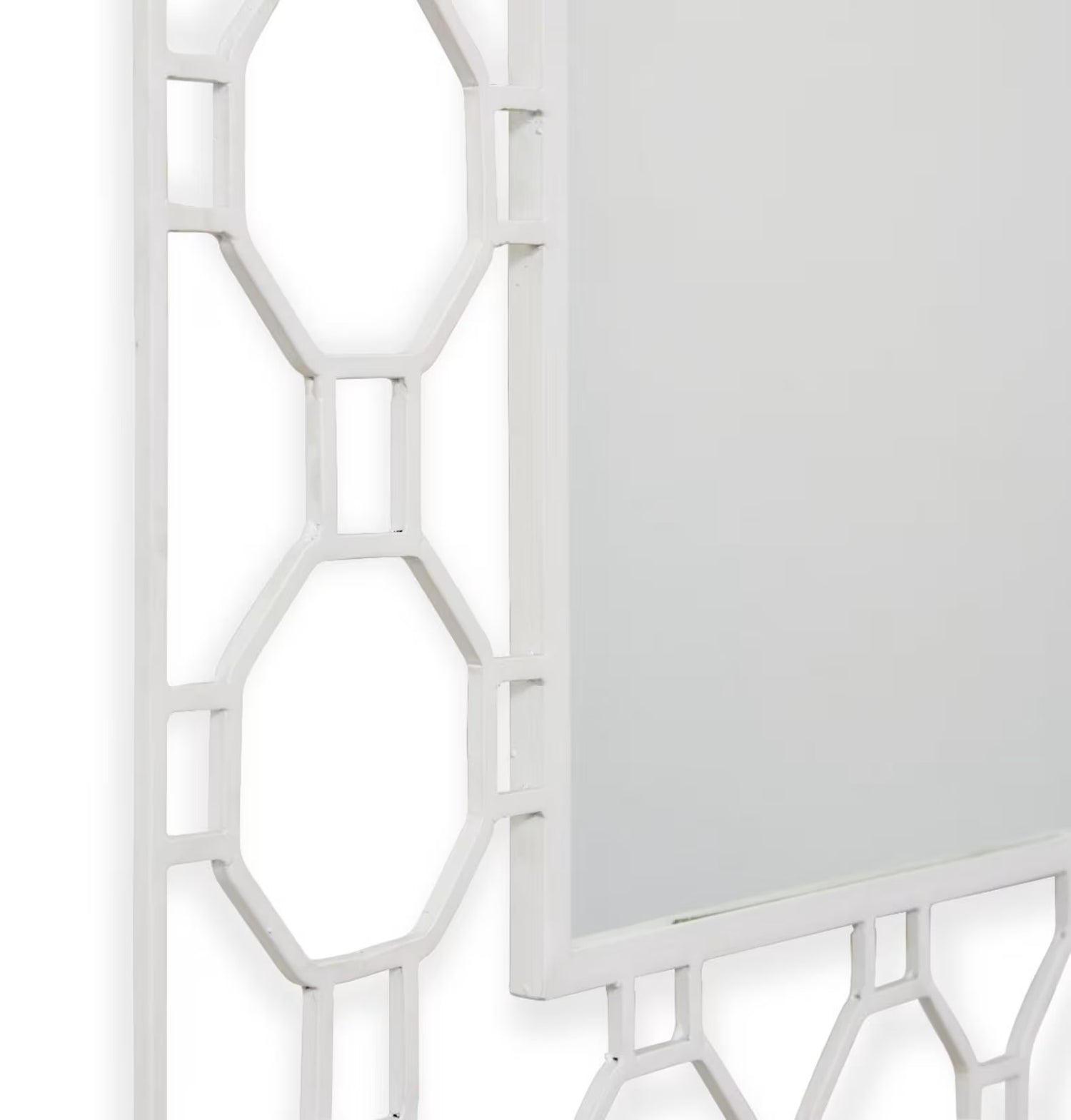 Elme Living Alden White Wall Mirror