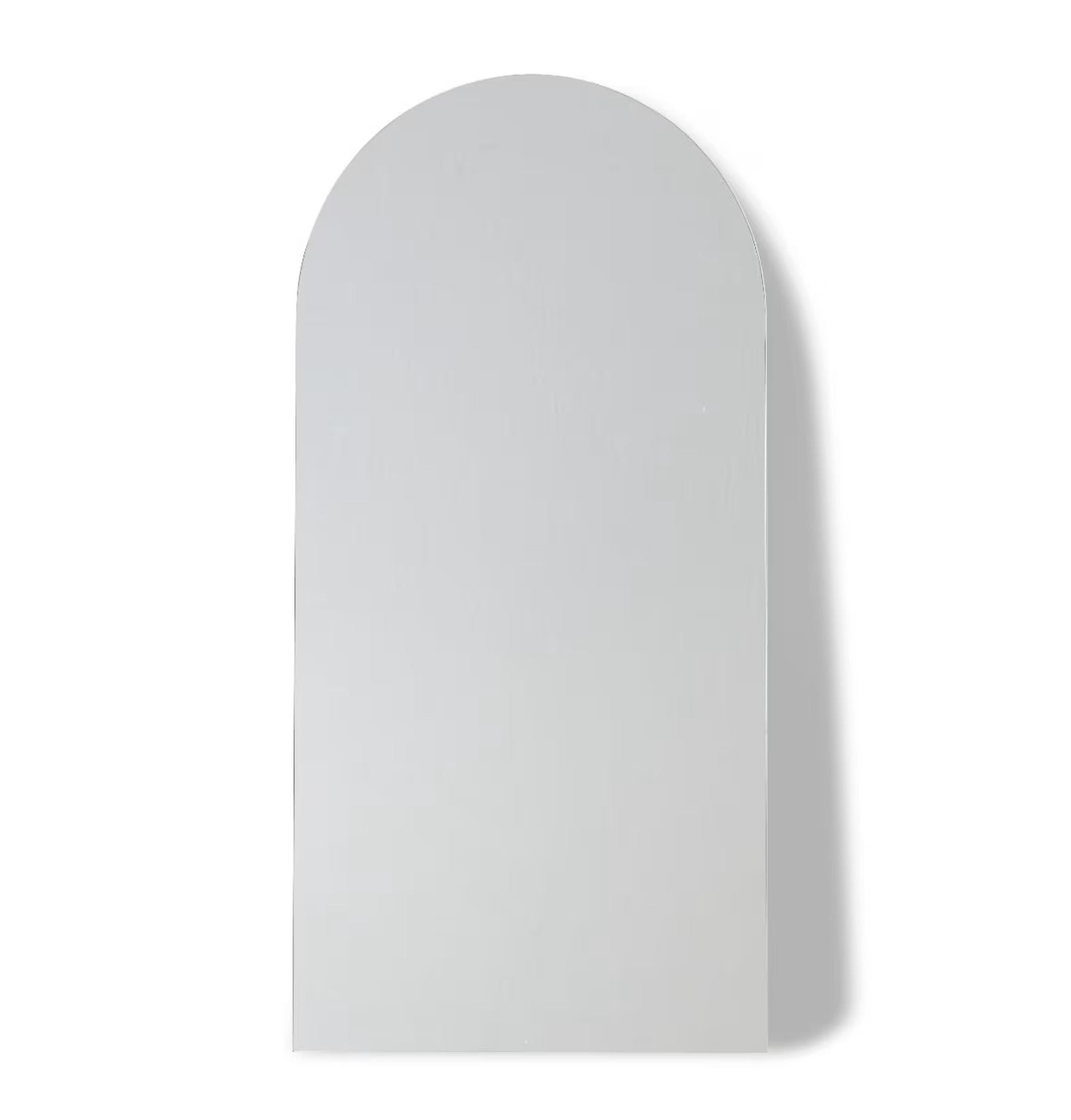 Elme Living Alexa Floor Mirror White 100cm x 200cm