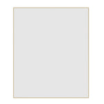 Ablaze Carson Rectangular Bathroom Mirror Gold