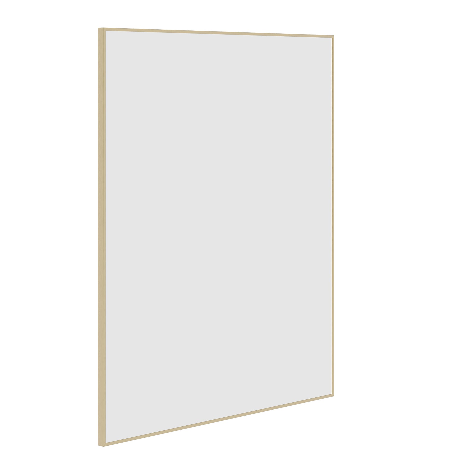 Ablaze Carson Rectangular Bathroom Mirror Gold