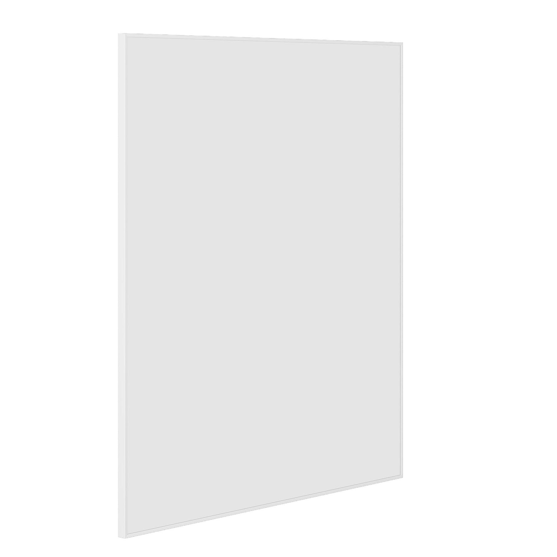 Ablaze Carson Rectangular Bathroom Mirror White