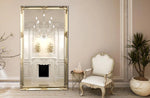 Elegant Collections French Provincial Ornate Mirror Champagne 100cm x 190cm