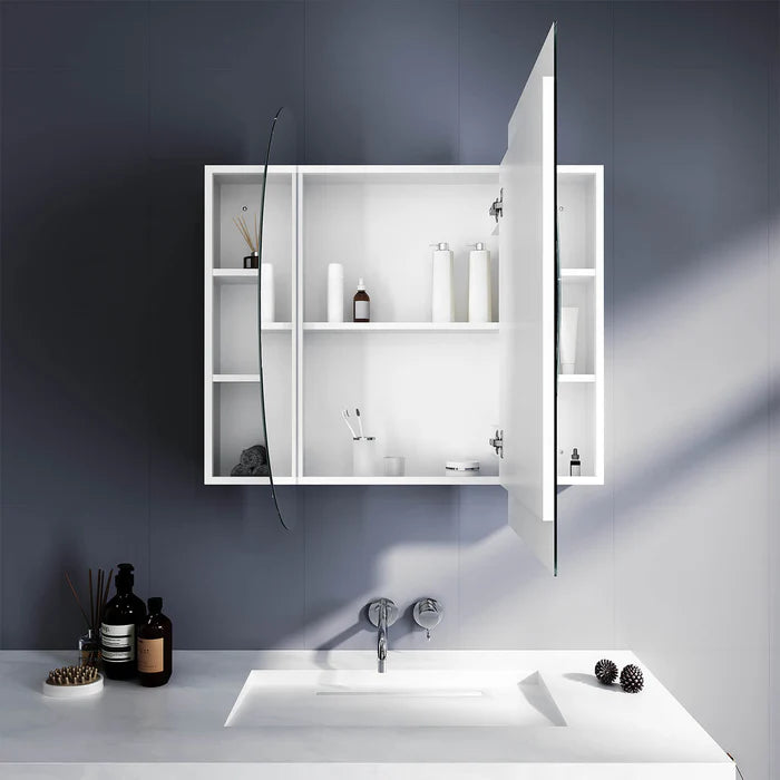 Elegant Showers Oval Mirror Cabinet 1200x750 AQC03-W-A+AQC03-W-B