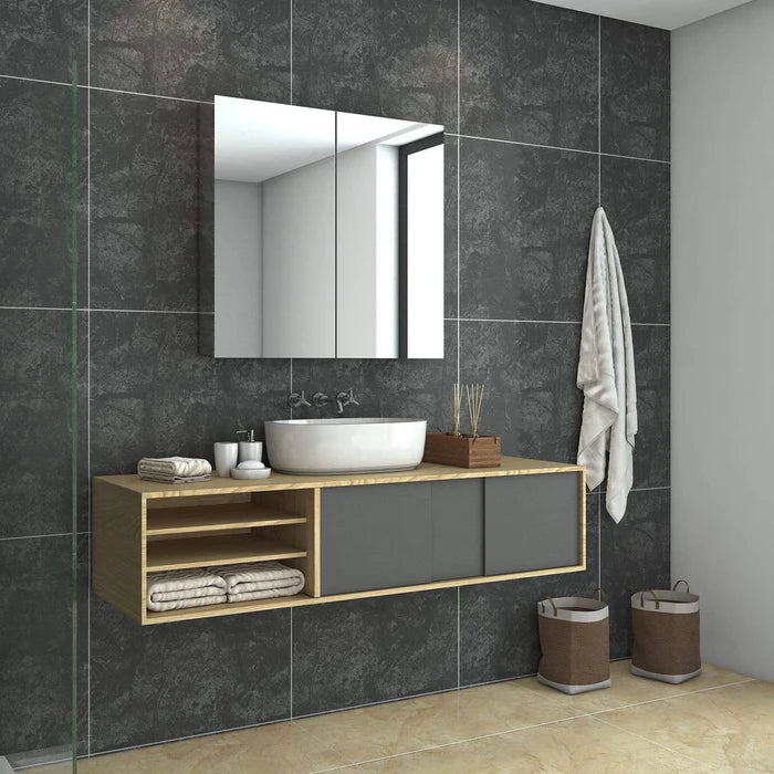 Elegant Showers Rectangular Bathroom Cabinet 75cm x 71cm AMC7572