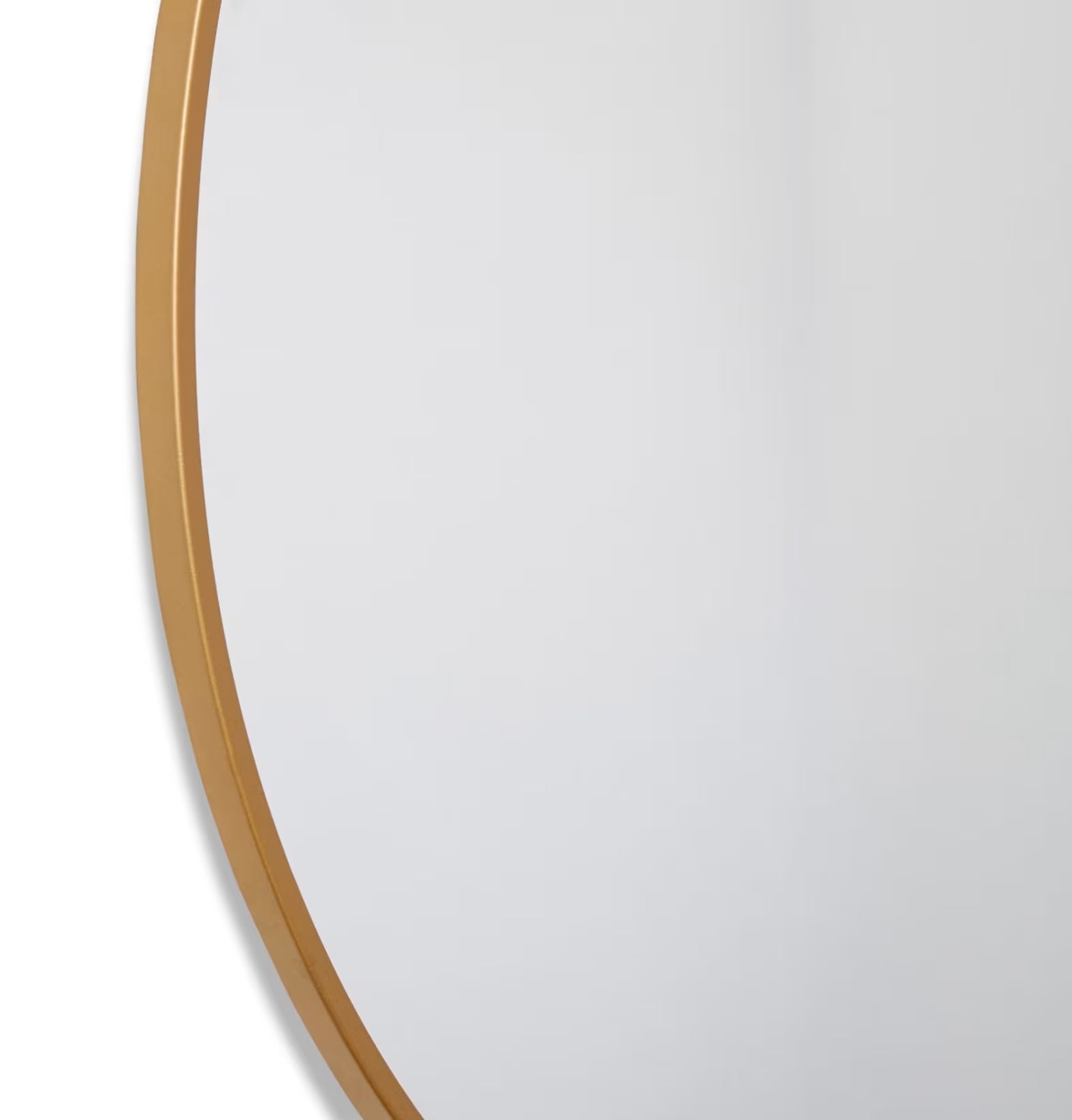 Elme Living Janelle Metal Round Wall Mirror