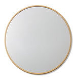 Elme Living Janelle Metal Round Wall Mirror