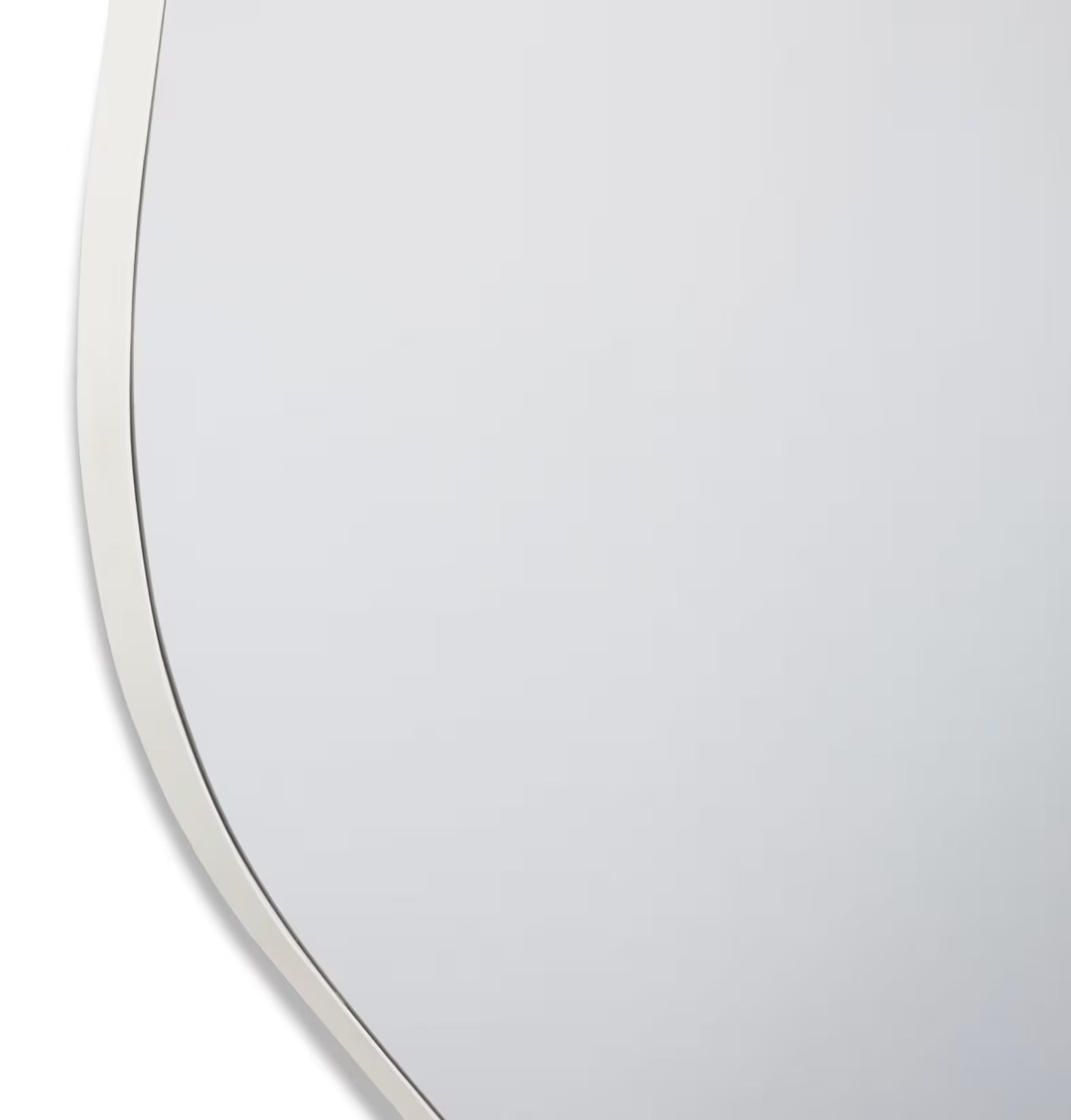 Elme Living Jetta Wall Mirror White