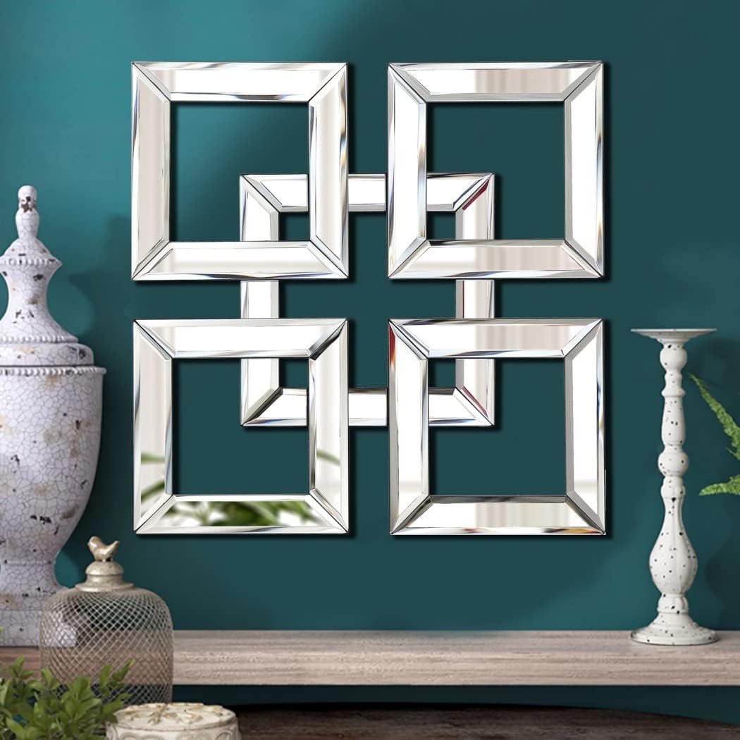 Elegant Collections Maddison Square Mirror