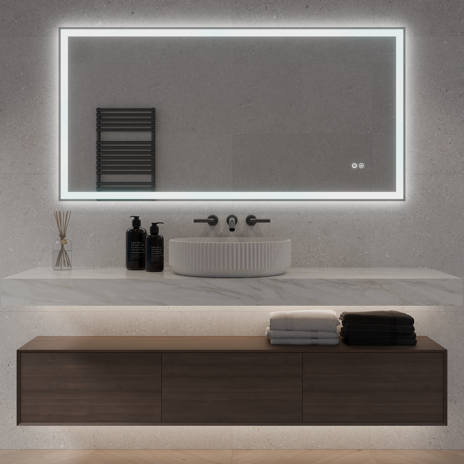 Lumixe Nexus LED Bathroom Mirror