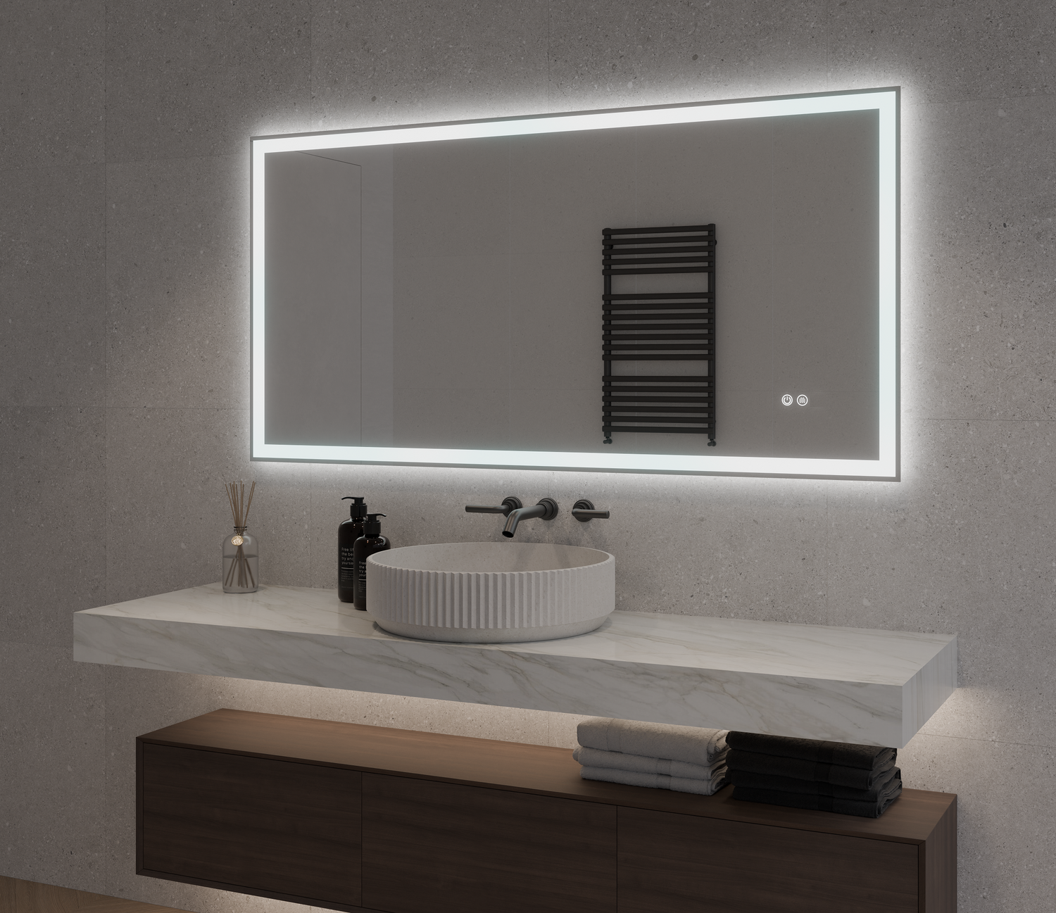 Lumixe Nexus LED Bathroom Mirror