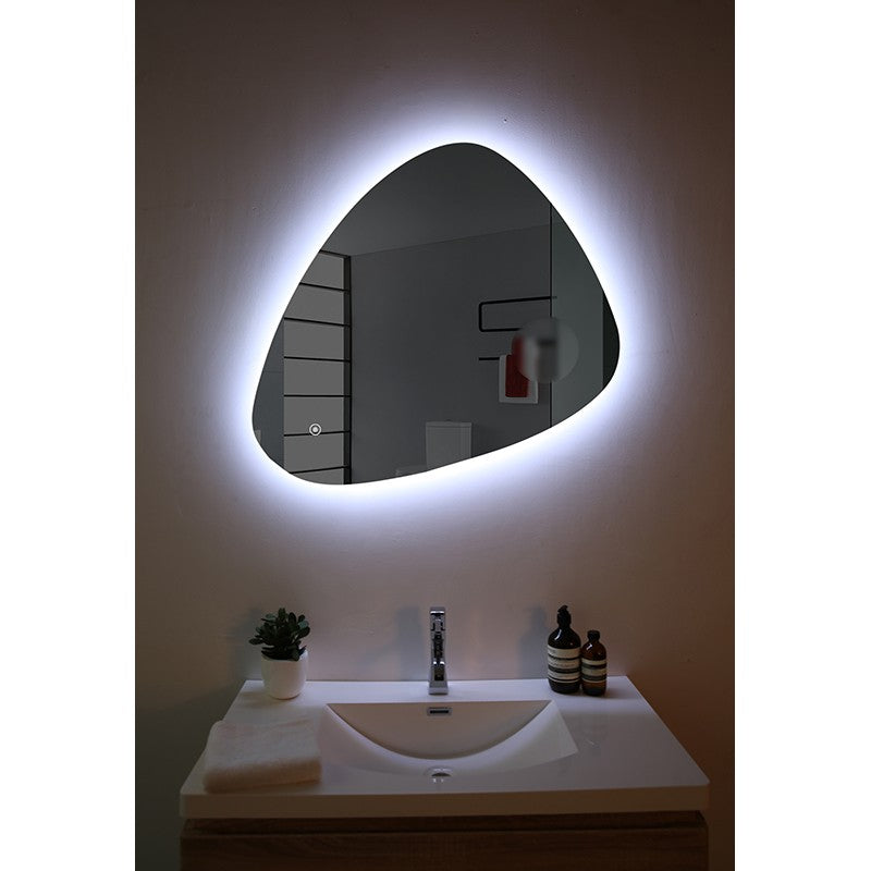 Belbagno Triangolo LED Bathroom Mirror SPC-800-TRIANGOLO-LED