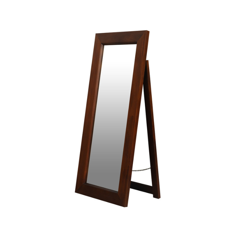 Centrum Furniture Toby Solid Mahogany Timber Standing Mirror