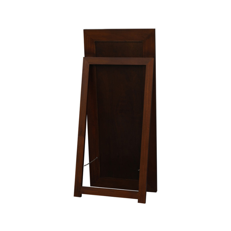 Centrum Furniture Toby Solid Mahogany Timber Standing Mirror