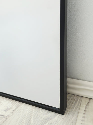 Arceli Arch Metal Mirror Black - Elegant Collections