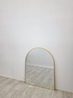 Elegant Collections Arceli Gold Arch Metal Mirror