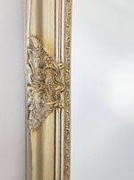 Elegant Collections French Provincial Ornate Mirror Champagne 100cm x 190cm