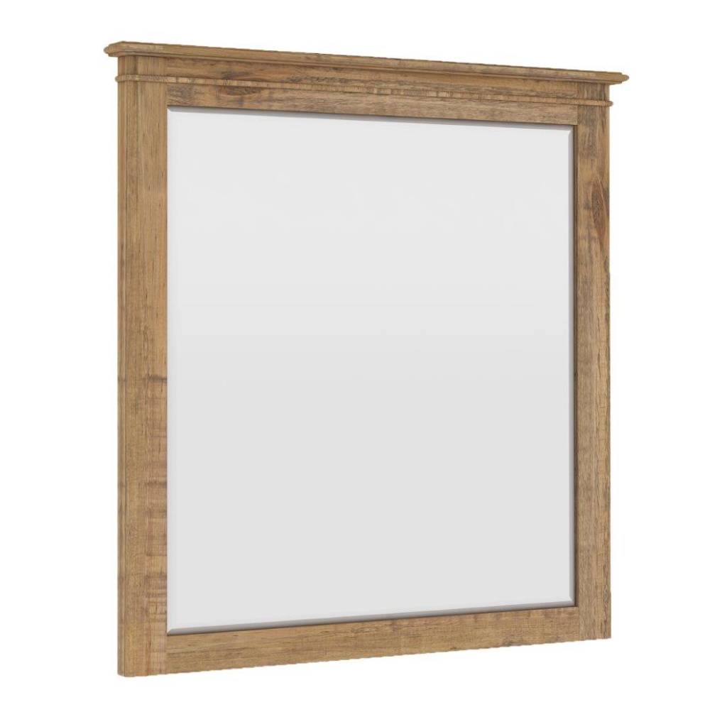 Divano Rustic French Provincial Anneal Square Glass Mirror 100cm x 100cm