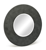 Lirash Koaka Round Wall Mirror with Croc Pattern