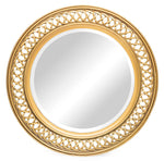 Aarush Gold Antique Wall Mirror 80cm