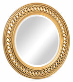 Aarush Gold Antique Wall Mirror 80cm