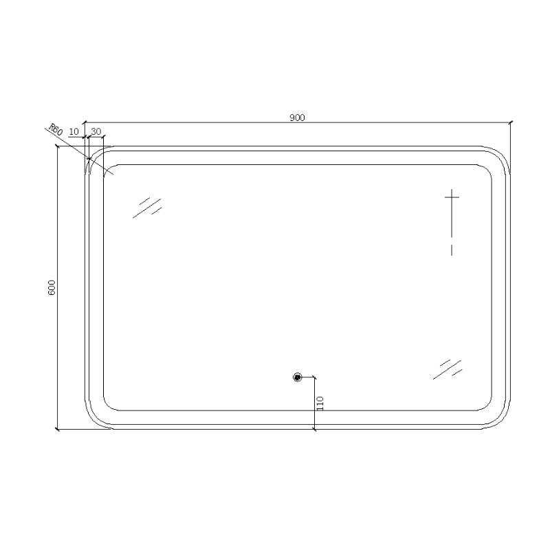 Belbagno SPC-900-600-LED