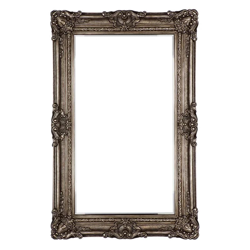 Cafe Light & Living Alexandra Floor Mirror Antique Silver 142 x 223cm - Free shipping 40331