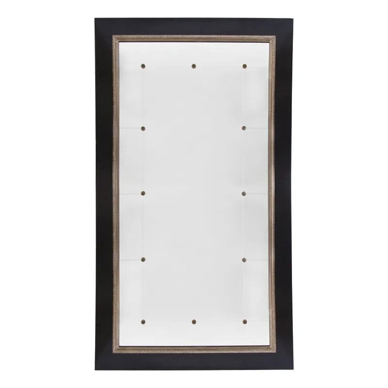 Cafe Light & Living Colombo Black Floor Mirror - Lowest Price Guaranteed - Free Shipping 40175