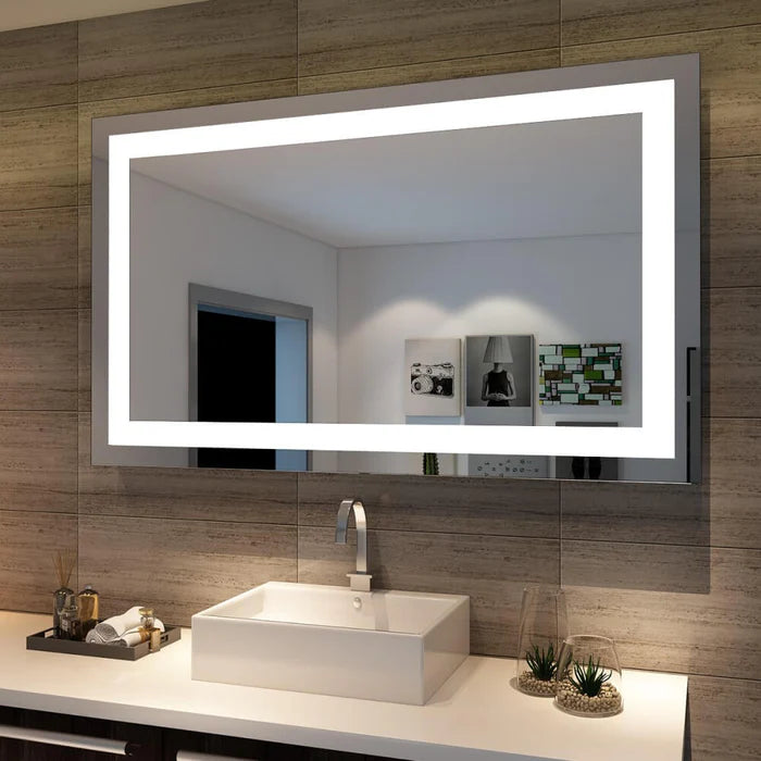 Elegant Showers 1200mm x 800mm Rectangular Bathroom LED Mirror