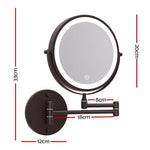 Embellir Embellir Extendable Chrome Makeup Mirror 33x32cm