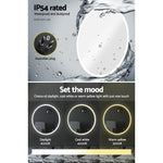Embellir Embellir Round LED Bathroom Mirror 70x70cm MM-WALL-ROU-LED-70