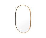 La Bella Single mirror V274-FT-BM-ALUOV-GLD5075-X2