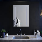 Elegant Showers Square LED Bathroom Mirror 50cm x 70cm