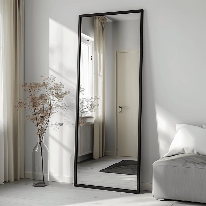 Mirror Space Aria Thin Black Mirror 60x90cm / 65x150cm / 90x180cm