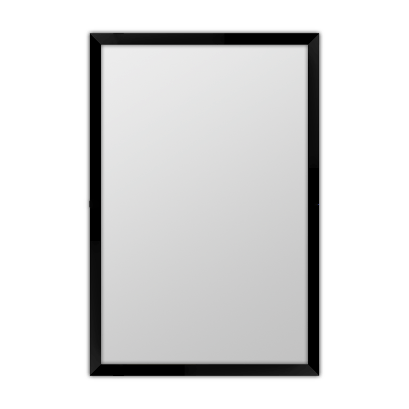 Mirror Space Aria Thin Black Mirror 60x90cm / 65x150cm / 90x180cm