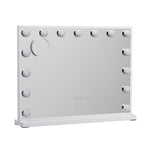 Embellir Hollywood Makeup Mirror w/ Time Function |MM-E-FRAME-5846LED-WH