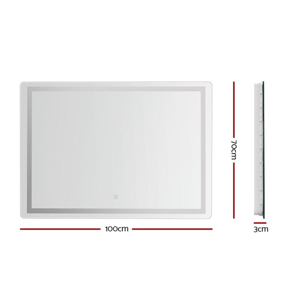 Embellir LED Bathroom Mirror | MM-E-WALL-REC-LED-70100
