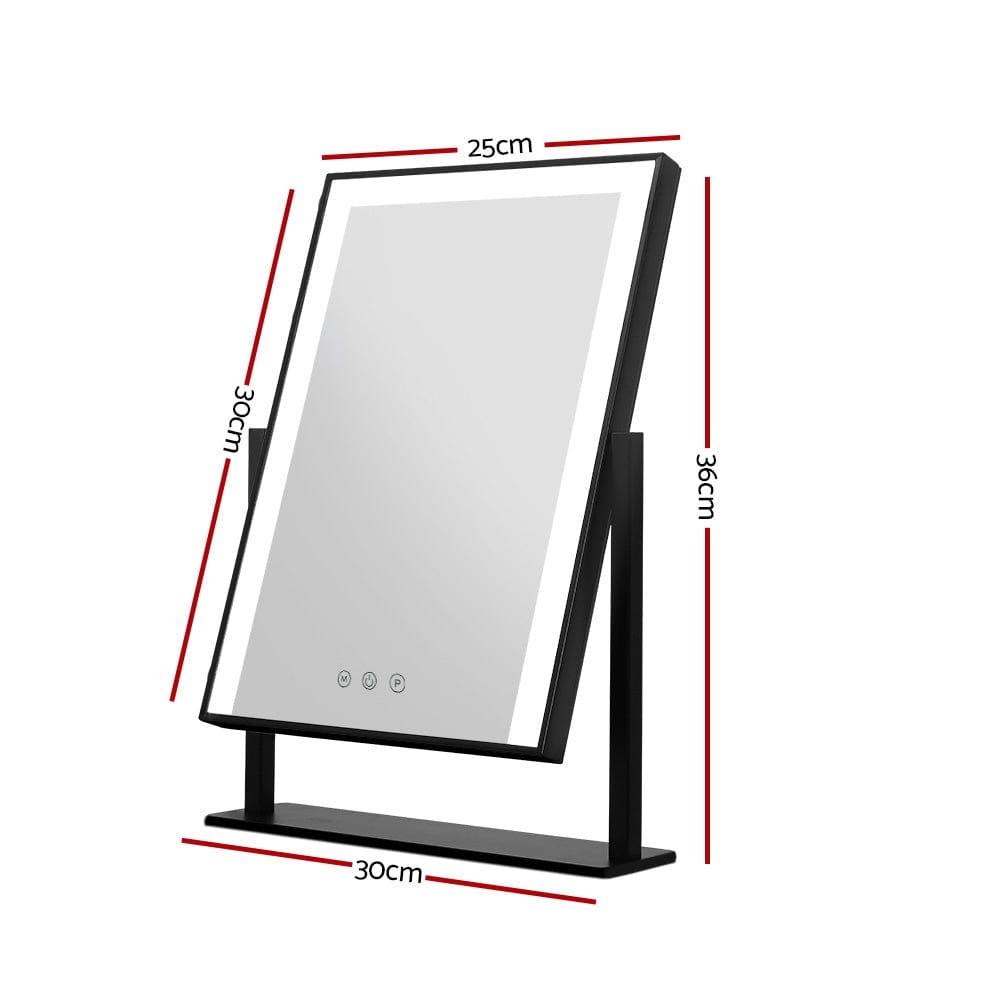 Embellir LED Makeup Mirror | MM-STAND-2530LED-BK