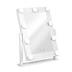 Embellir Hollywood Makeup Mirror  9 Bulbs | White MM-STAND-FRAME-WH