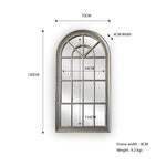 Style By Inspiration Champagne Arch Window Style Mirror