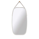 Carla Home Oval Hanging Mirror Bamboo V324-HO-MRRTANWH