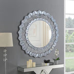 Southern Stylers Donna Round Sunburst Crystal Wall Mirror V43-MRR-01