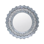 Southern Stylers Donna Round Sunburst Crystal Wall Mirror V43-MRR-01