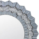 Southern Stylers Donna Round Sunburst Crystal Wall Mirror V43-MRR-01