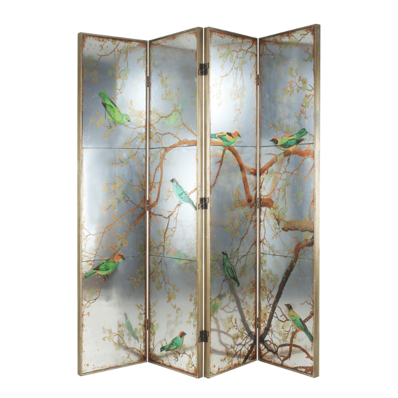 Philbee Interiors Melody Bird Dressing Screen 38999